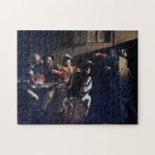 Der Ruf des heiligen Matthew, Caravaggio Puzzle (Horizontal)