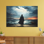 Der Ruf des Horizonts Leinwanddruck (Insitu (Wohnzimmer))