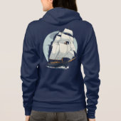 Der Ruf des Meeres Hoodie (Rückseite)