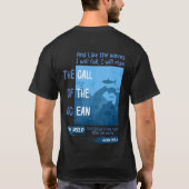 Der Ruf Des Ozeans T-Shirt (Rückseite)