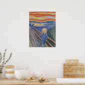 Der Ruf des Souls, der Schrei von Edvard Munch Poster (Küche)