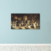 Der Ruf nach den letzten Opfern des Terrors Leinwanddruck (Insitu (Holzboden))