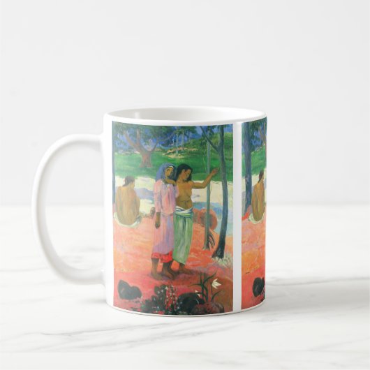 Der Ruf - Paul Gauguin Kaffeetasse (Links)