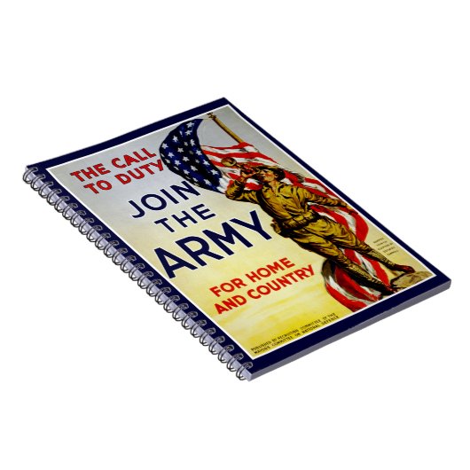 Der Ruf zur Pflicht ~ Beitritt zur Armee Notizblock (Rechte Seite)