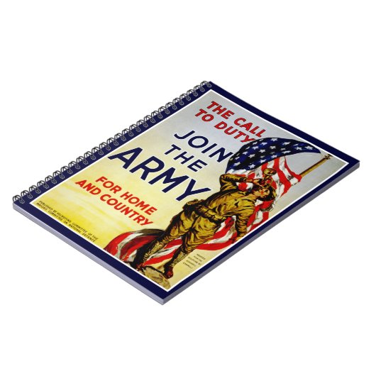 Der Ruf zur Pflicht ~ Beitritt zur Armee Notizblock (Linke Seite)