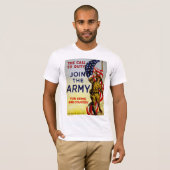 Der Ruf zur Pflicht ~ Beitritt zur Armee T-Shirt (Vorne ganz)