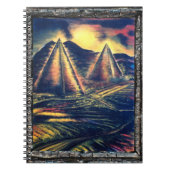Der Ruheplatz, Pyramiden Notizblock (Vorderseite)