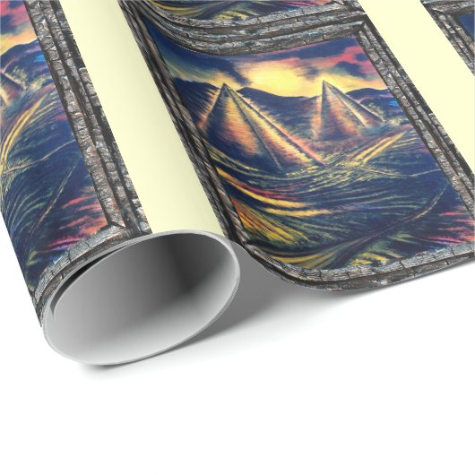 Der Ruheraum Geschenkpapier (Rolleneckpunkt)