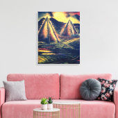 Der Ruheraum Leinwanddruck (Insitu (Wohnzimmer))