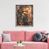 Der Ruheraum Leinwanddruck (Insitu (Wohnzimmer))