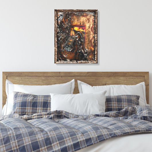 Der Ruheraum Leinwanddruck (Insitu (Schlafzimmer))