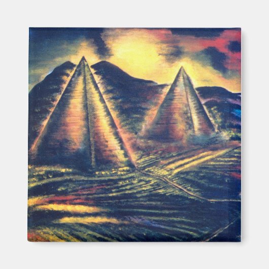 Der Ruheraum, Pyramiden Magnet (Vorne)