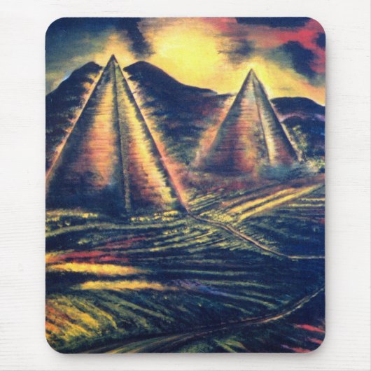 Der Ruheraum, Pyramiden Mousepad (Vorne)