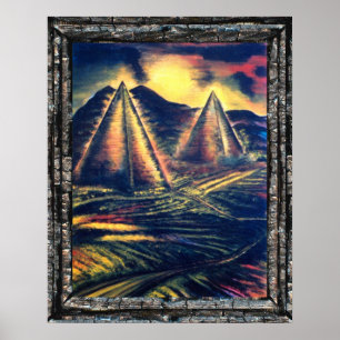 Der Ruheraum, Pyramiden Poster