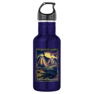Der Ruheraum, Pyramiden Wasserflasche