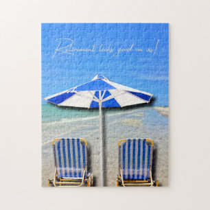 Der Ruhestand steht uns gut! Sanibel Island Beach Puzzle