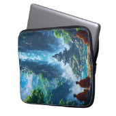 Der ruhige Aufstieg der Mönche Laptopschutzhülle (Vorderseite Links)