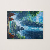 Der ruhige Aufstieg der Mönche Puzzle (Horizontal)