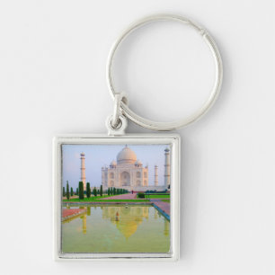 Der ruhige friedliche Weltberühmte Taj Mahal bei Schlüsselanhänger