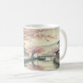 Der ruhige Frühling in Japan Kaffeetasse (VorderseiteRechts)