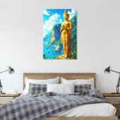 Der ruhige Schutz Leinwanddruck (Insitu (Schlafzimmer))