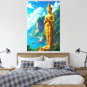 Der ruhige Schutz Leinwanddruck (Insitu (Schlafzimmer))