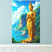 Der ruhige Schutz Leinwanddruck (Insitu (Holzboden))