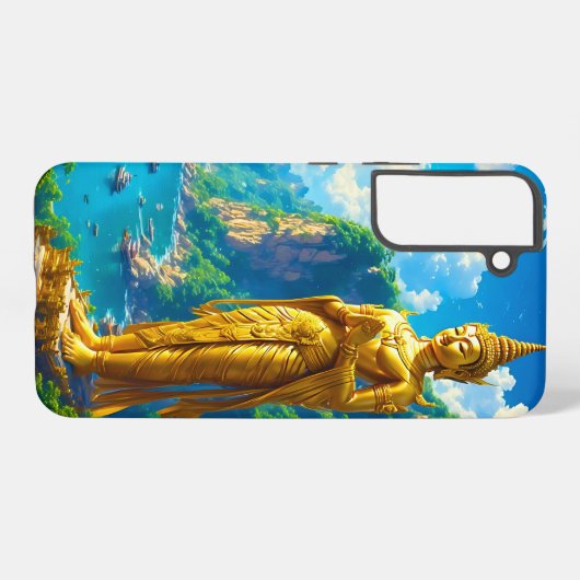 Der ruhige Schutz Samsung Galaxy Hülle (Rückseite (Horizontal))