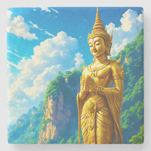 Der ruhige Schutz Steinuntersetzer