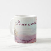 Der ruhige Strand Kaffeetasse (Vorderseite Links)