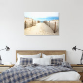 Der ruhige Strand Leinwanddruck (Insitu (Schlafzimmer))