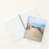 Der ruhige Strand Notizblock (Innenseite)