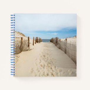 Der ruhige Strand Notizblock