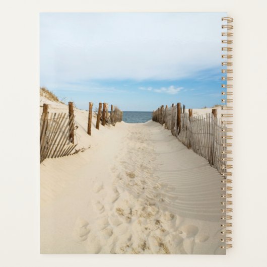 Der ruhige Strand Planer (Rückseite)