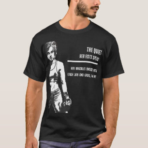 Der ruhige Sturm - Ihre Fäusten sprechen Volumes T-Shirt