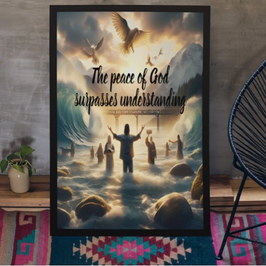 Der ruhige Tanz von Aqua Poster