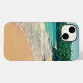Der ruhige tropische Strand Case-Mate iPhone Hülle (Rückseite (Horizontal))