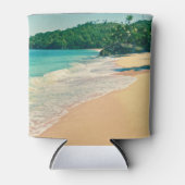 Der ruhige tropische Strand Dosenkühler (Vorderseite)