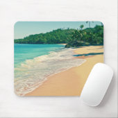 Der ruhige tropische Strand Mousepad (Mit Mouse)
