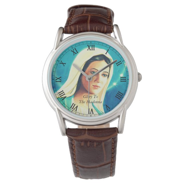 Der Ruhm der Madonna Armbanduhr (Vorderseite)