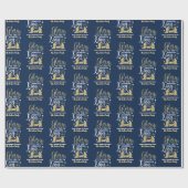 Der Ruhm des neugeborenen Königs Glitzer Weihnacht Geschenkpapier (Flach)