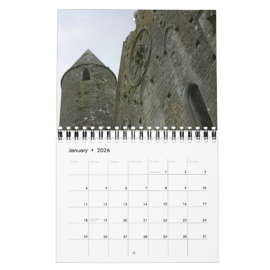 Der Ruhm Irlands V2 Kalender (Jan 2026)