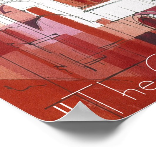 Der Ruhm Poster (Ecke)