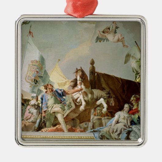 Der Ruhm von Spanien I Ornament Aus Metall (Vorne)