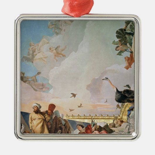 Der Ruhm von Spanien III Silbernes Ornament (Vorne)