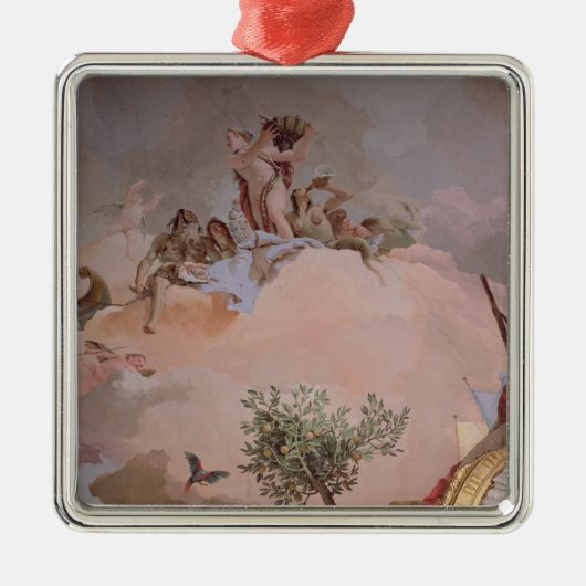 Der Ruhm von Spanien IV Silbernes Ornament (Vorne)