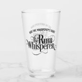 Der Rum Whisperer Glas (Rückseite)