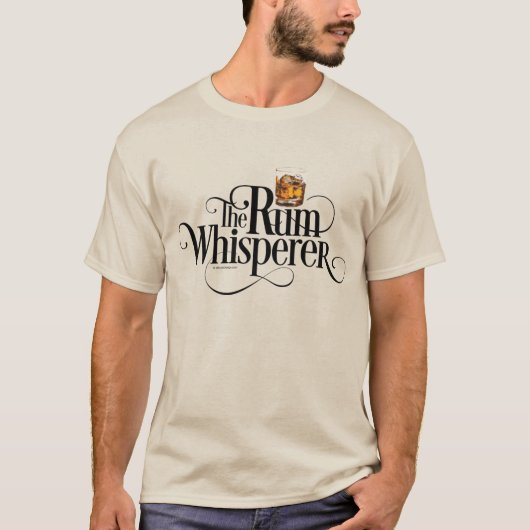Der Rum Whisperer-T - Shirt (Vorderseite)