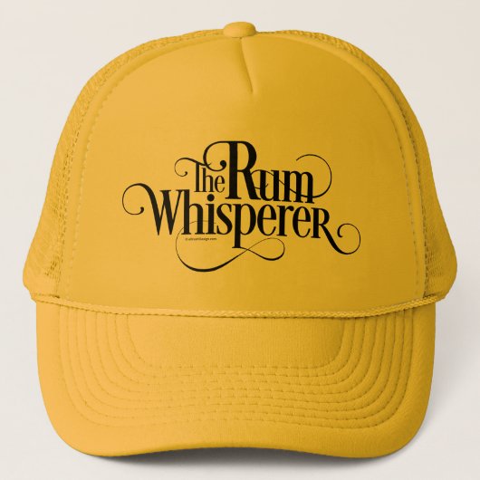 Der Rum Whisperer Truckerkappe (Vorderseite)