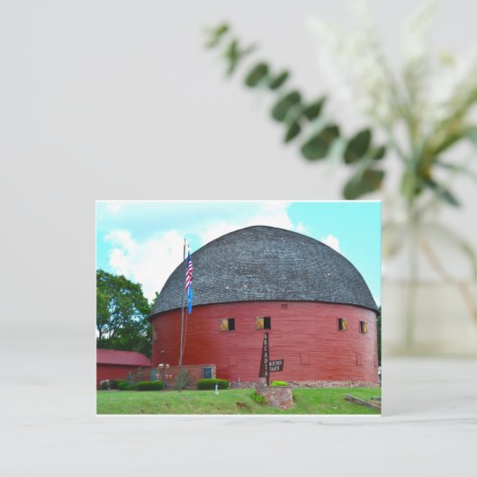 Der runde Stall von Arcadia Postkarte (Stehend Vorderseite)